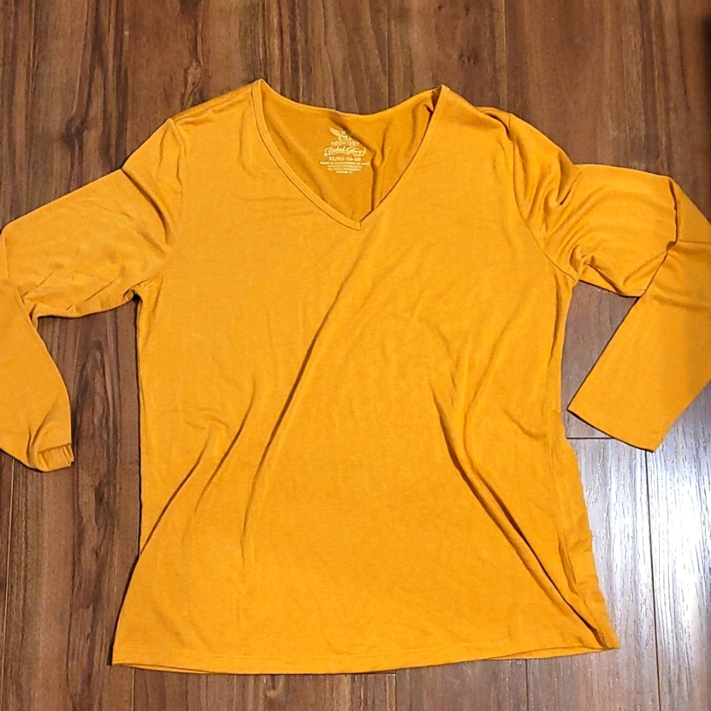 Mustard fall shirt
